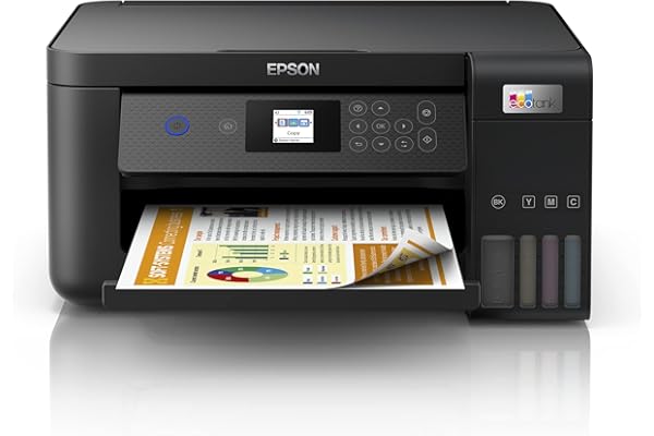 Epson, Multifuncional, Ecotank L4260 - Tanque de Tinta Colorida, Wi-Fi Direct, Frente e Verso Automático, Bivolt