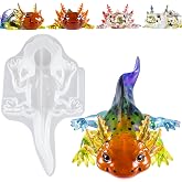 Let's Resin Large Axolotl Resin Molds Silicone, 3D Animal Silicone Molds | Flexible Effortless Demoldable Epoxy Resin Molds, Thickened Deep Detailed Epoxy Molds for Art Crafts, Gift, and Home Decor
