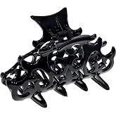 Camila Paris CP2903 French Hair Clip for Women, Girls Black Hair Claw Clips Jaw Fashion Durable and Styling Hair Accessories for Women, Strong Hold No Slip Grip, Made in France