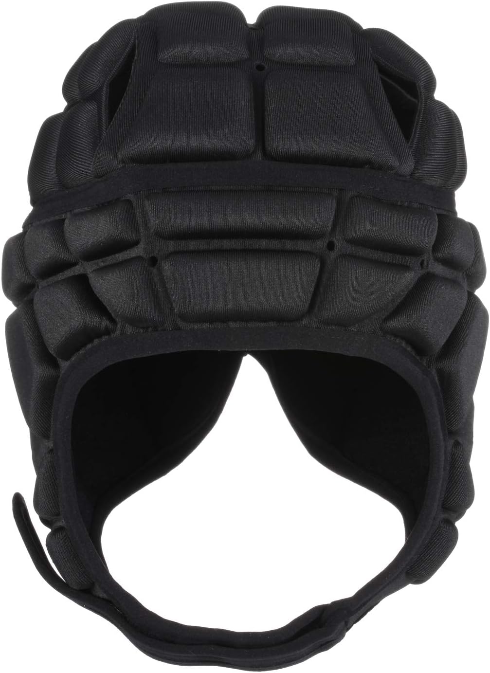 surlim Rugby Soft Helmet Soccer Headgear Scrum Cap 7v7 Flag Football Headguard for Adult Large (Black) : Sports & Outdoors