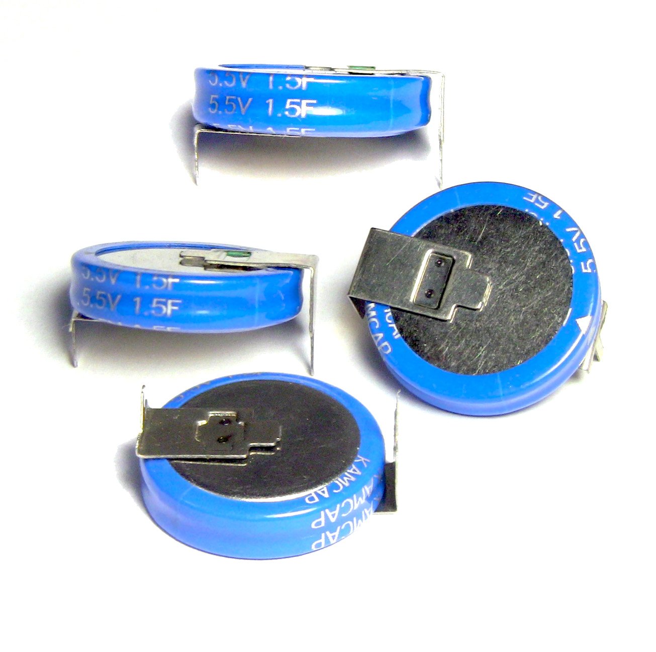 4Pc 1.5F Farad Electric Double Layer Super/Ultra Capacitor 5.5V KamCap