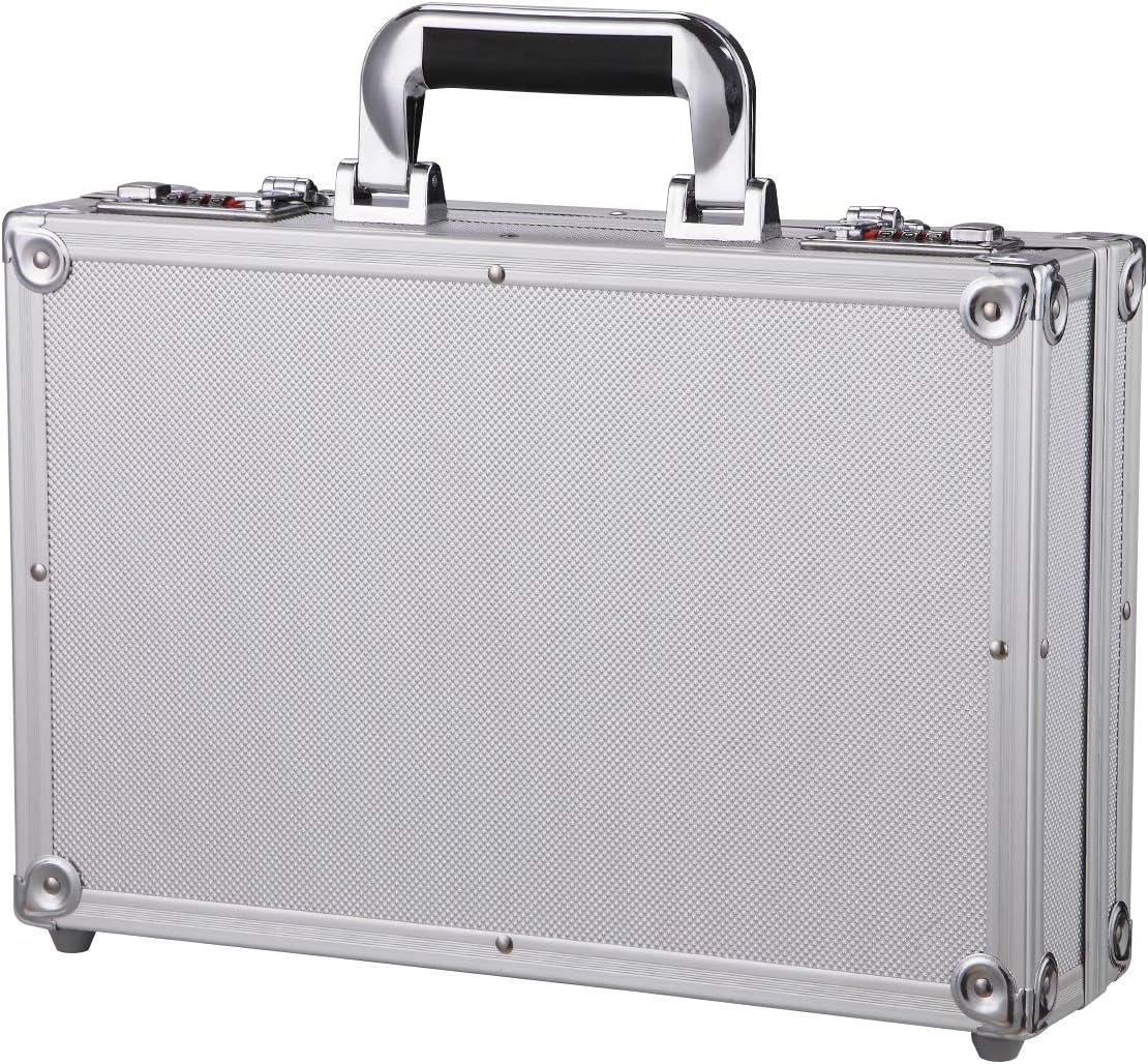 Aluminum Hard Case Briefcase Toolbox Storage Box Case
