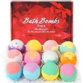 iHave Bath Bombs for Kids,12 Pack Gift Set Bubble Bath Spa Gifts for Women | Handmade Bath Bombs with Essential Oils. Birthday Parties, Holidays, Bath Time &amp; Spa Relaxation. Bubble Bath Gifts for Kids