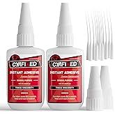 Super Glue Thick 113.6 Gram, Clear Heavy Duty Ca Glue Repair Wood Furniture Plastic Crafts Shoe Sole, All Purpose Instant Cya