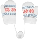 Baby-Winter-Knit-Mittens Soft Warm-Gloves Infant Newborn No Scratch Mittens 0-2 Years