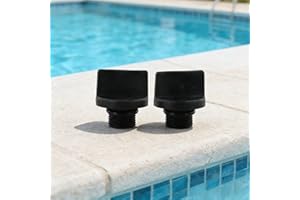 FACULX Drain Screw with O-For Ring for SPS25 SPS50 SPS75 SPS100 Circulation, ABS Black Replacement Part for Easy Installation