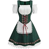 Oktoberfest outfits Dirndl Dress Costume for Women German Traditional Bavarian Carnival