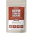 Coolinario Kefir Starter Culture (10-Pack, 1g Sachets) Live Probiotic Cultures for Homemade Kefir | Smooth, Creamy & Tangy | 
