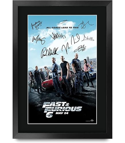 Amazon.com: Movie Poster FURIOUS 7 2 Sided ORIGINAL Version B