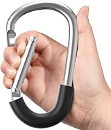 SURDOCA Buggy Clip Heavy Duty Pram Hooks Carabiner for Stroller Bags