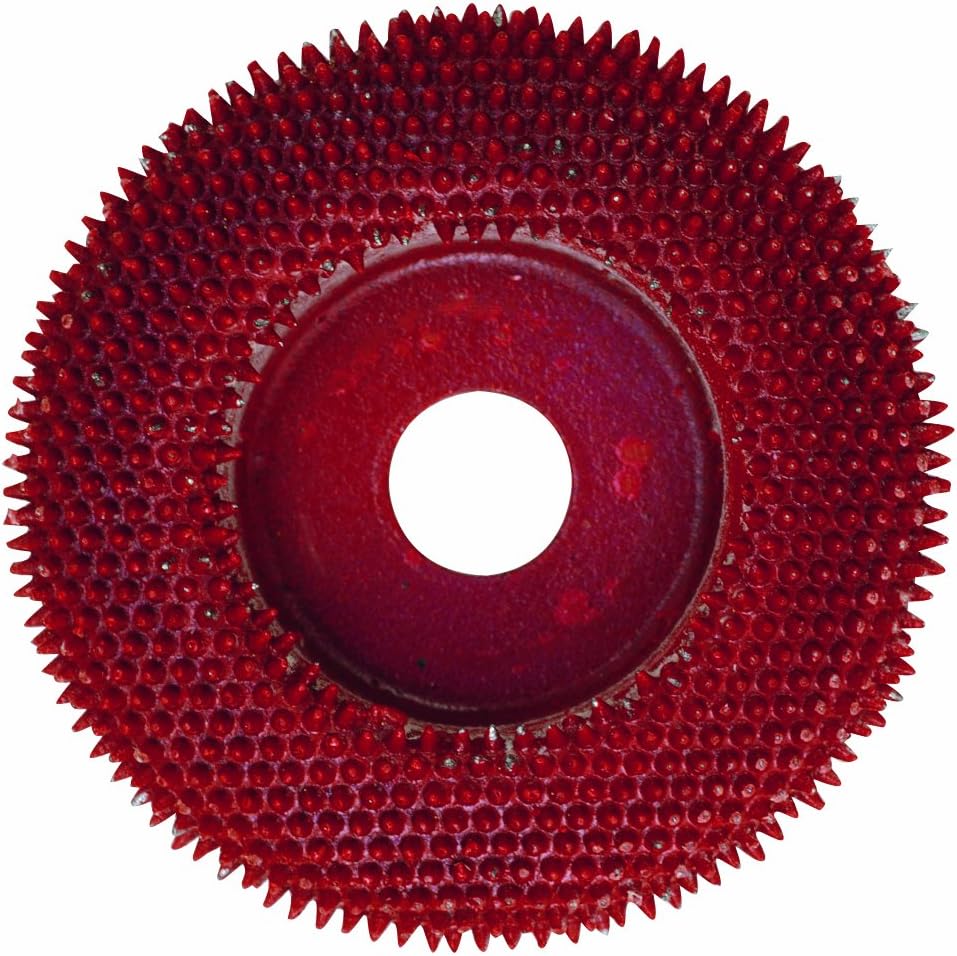 Proxxon 29050 Carving Wheel with Needle Like Tungsten Carbide Teeth, Red