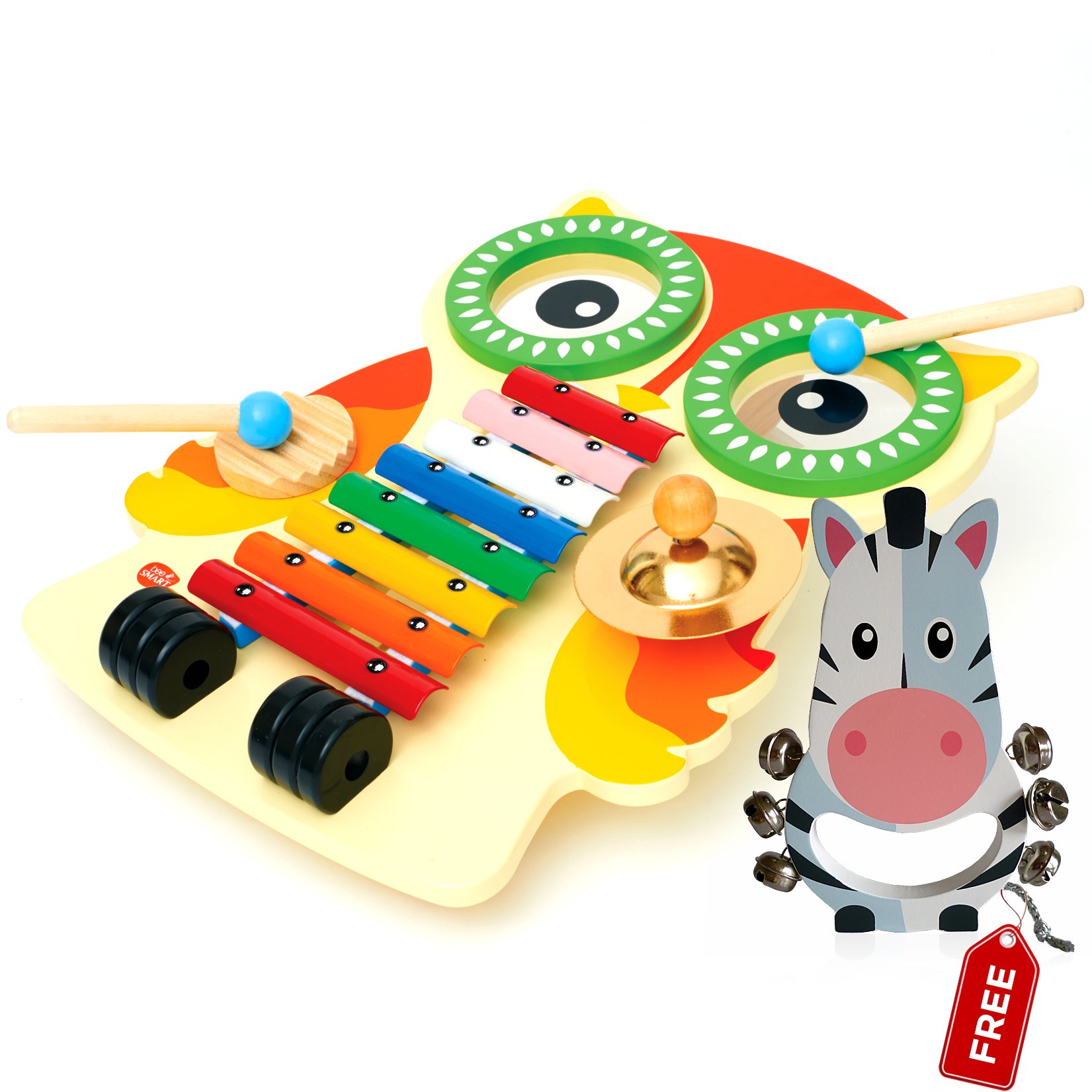 wooden music table baby