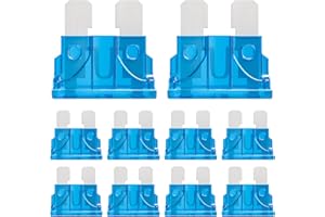 ALLECIN 15A Standard Car Fuses 15 Amp Automotive ATC ATO Blade Fuse 15Amp Auto Fusibles for RV Truck SUV Camper (Pack of 50Pc