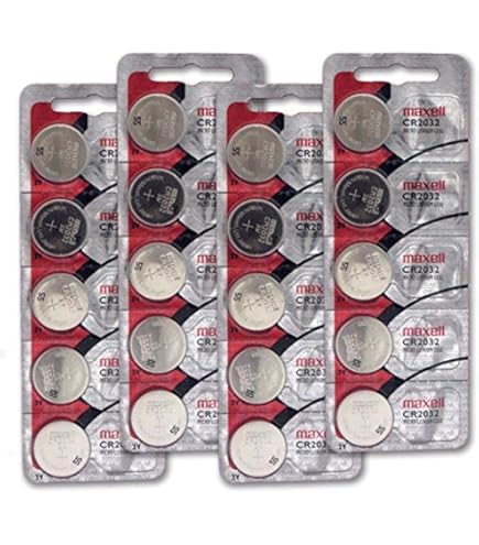 Maxell CR2032 3V Lithium Coin Batteries Made in Japan Version, 40