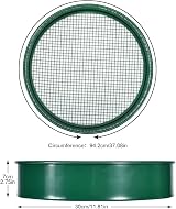 johgee Garden Sieve Metal Soil Sieve Riddle Mesh 12mm 9mm 6mm 3mm view 4