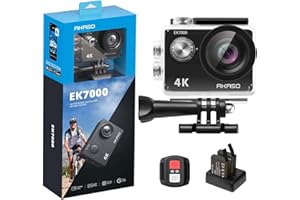 AKASO EK7000 4K30FPS 20MP Action Camera Ultra HD Underwater Camera 170 Degree Wide Angle 98FT Waterproof Camera Support Exter