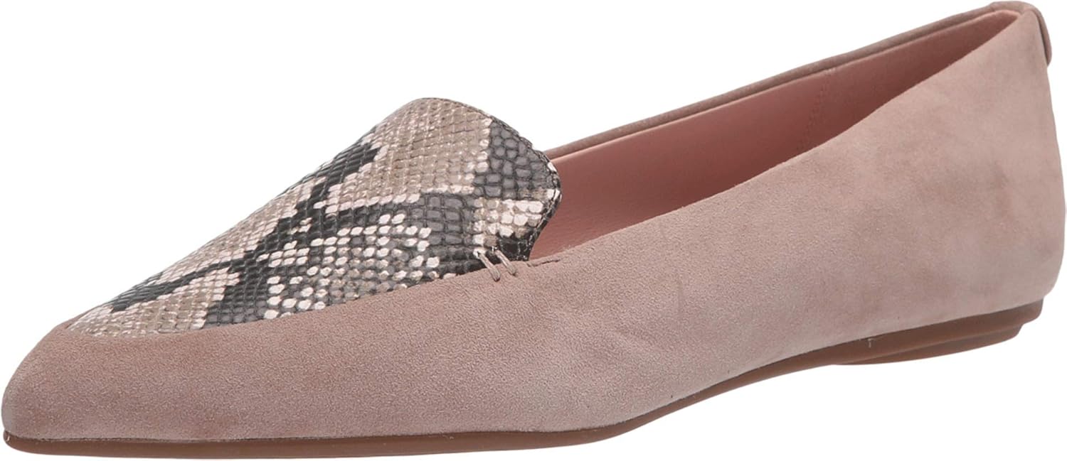 taryn rose faye suede flat loafers