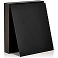 20 Pcs Book Board, Binders Board Chipboard Designer Bookboard Kraft Heavy Duty Chipboard Sheets Bookbinding Supplies for Book Binding Cover (Black, 11 x 8.5 Inch 50PT)