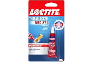 Loctite Threadlocker Red 271,0.20 fl. oz(209741)