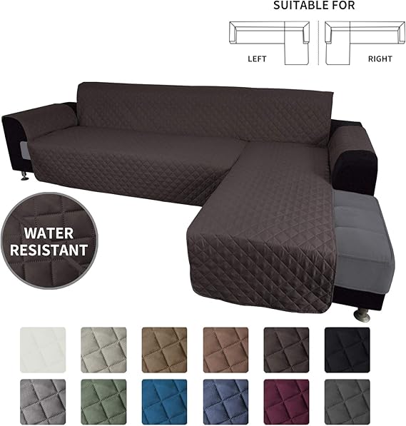 EasyGoing Sofa Slipcover L Shape Sofa Cover Sectional