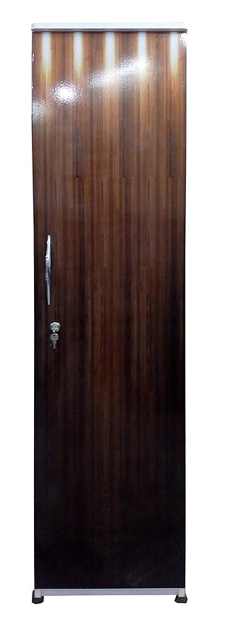 Bigsmile Enterprises Single Door Kids Wardrobe Wooden Look 66 X