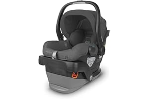 UPPAbaby Mesa V2 Infant Car Seat/Easy Installation/Innovative SmartSecure Technology/Base + Robust Infant Insert Included/Direct Stroller Attachment/Greyson (Charcoal Mélange)