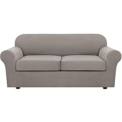 H.VERSAILTEX 3 Piece Stretch Sofa Covers for 2