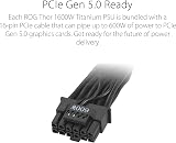 ASUS ROG Thor 1600W Titanium Power Supply with OLED Display Aura Sync view 7