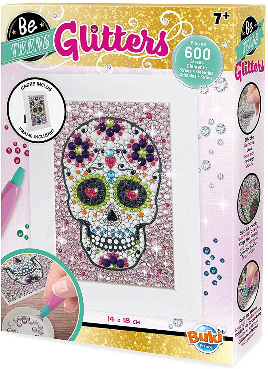 BUKI France DP008 - Be Teens Glitters - Skull