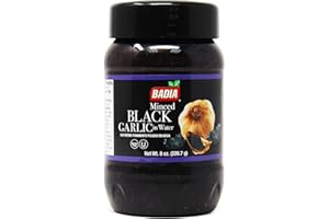 Badia Minced Black Garlic 8 oz – Sweet & Savory Flavor