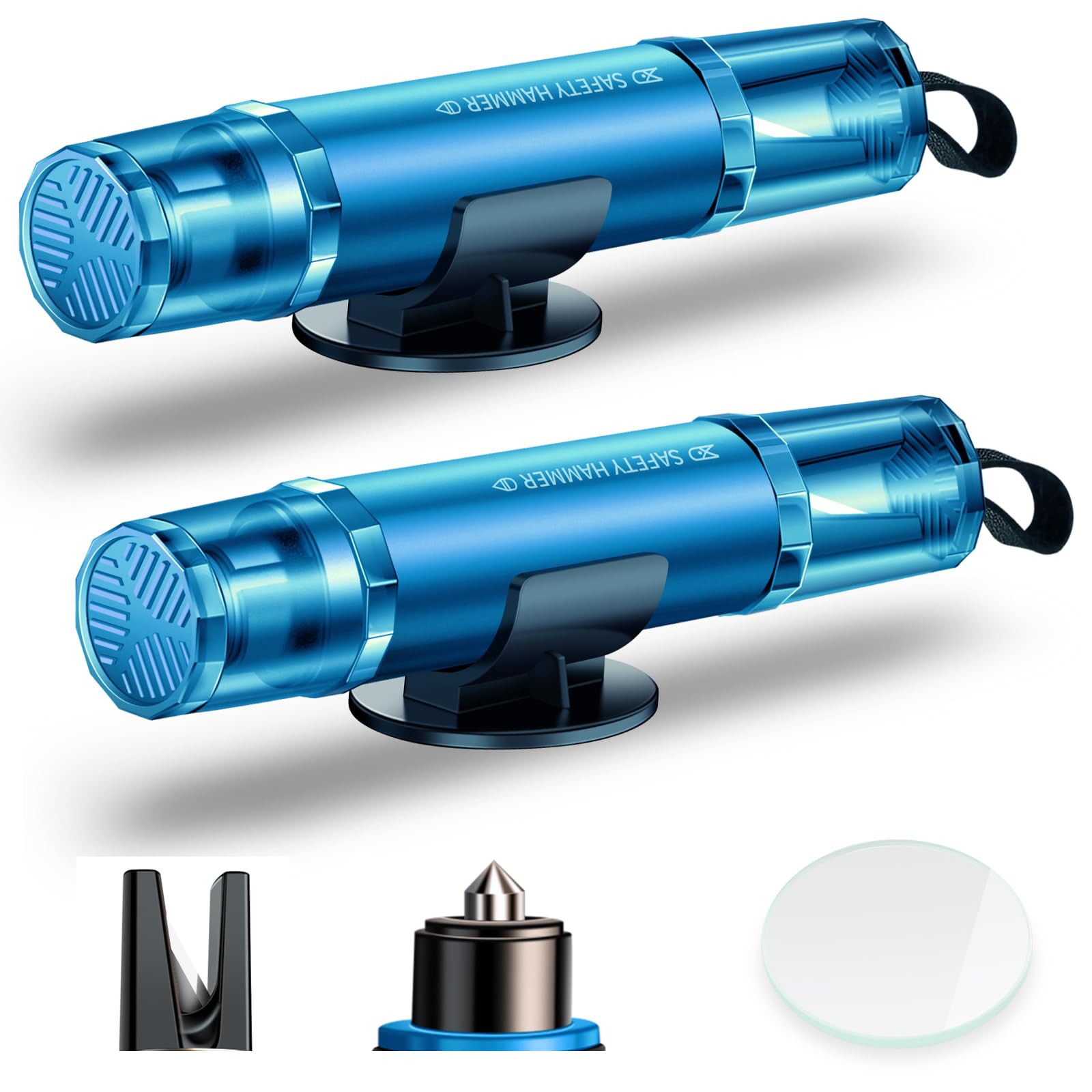 Photo 1 of COFSODI Window Breaker for Car. Emergency Glass Breaker and Seatbelt Cutter. Car Window Glass Breaker. Car Safety Tool Glass Breaker Seat Belt Cutter. Emergency Car Escape Tool. Auto Glass Breaker 2PC