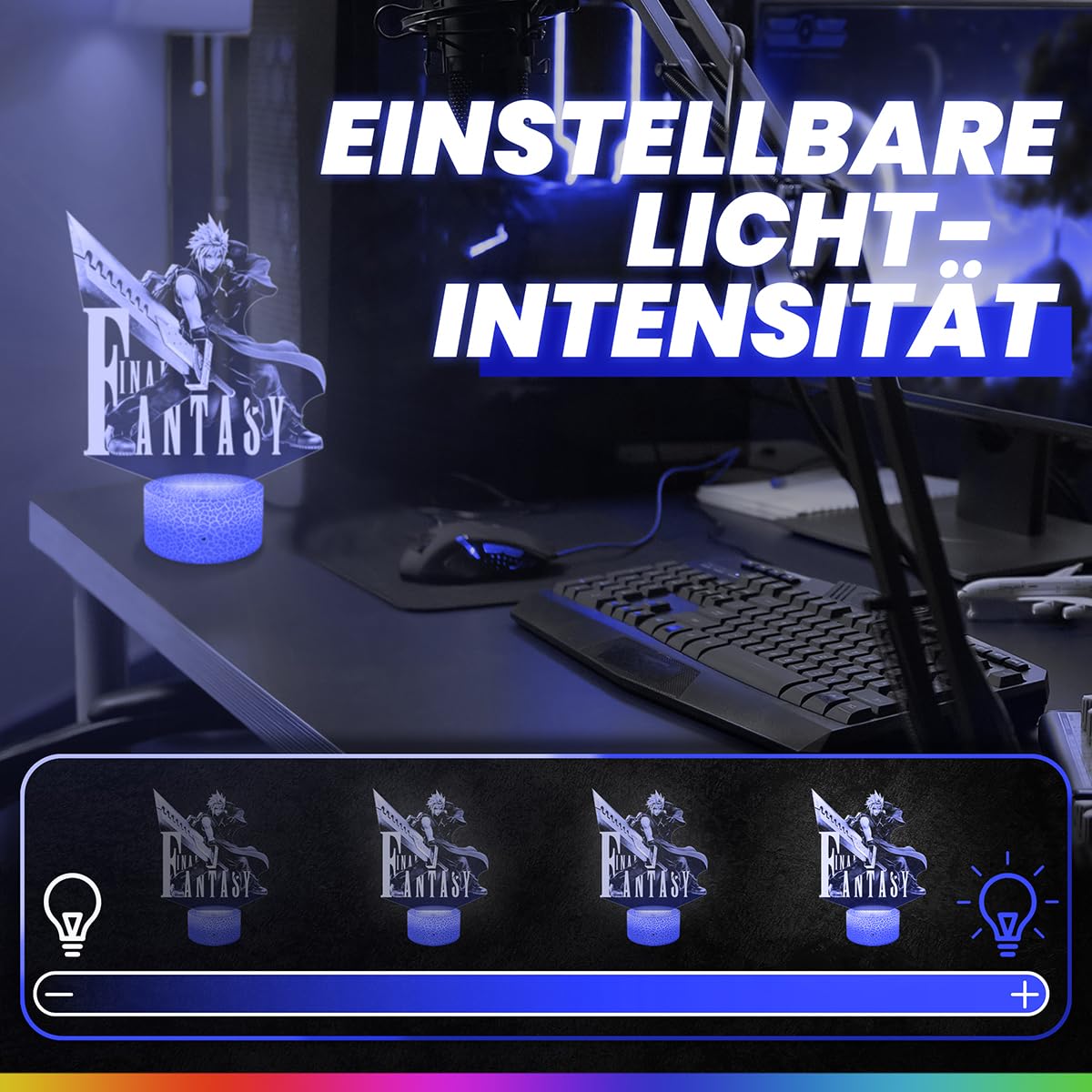 Lampephoto.fr - Lampe F. Fantasy 3D Nachtlicht Videospiele 3