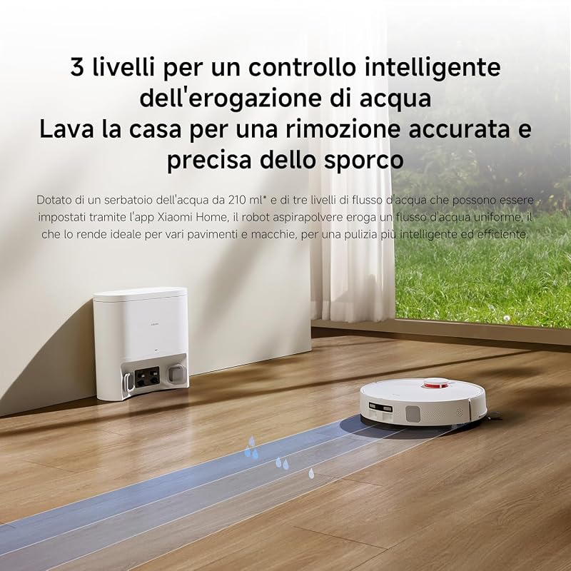 H40 Robot aspirapolvere con stazione auto-svuotamento, 10000 Pa