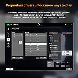 Darmoshark M3SPRO Wireless Gaming Mouse,Tri-Mode