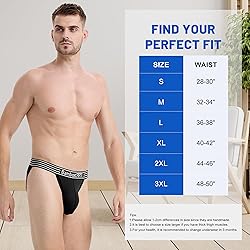 BAMBOO COOL Men's Bikini Underwear Contour Pouch
