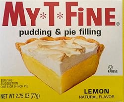 Lemon Pudding and Pie Filling Mix By My T Fine