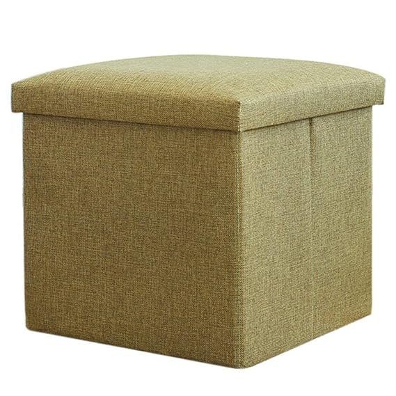 ABTRIX WITH AB Folding Organizer Storage Ottoman Bench Footrest Stool Coffee Table