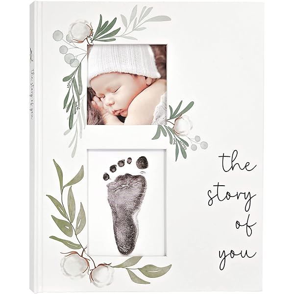Baby Book - Baby Memory Book - Neutral, Unisex, Under The Sea, Baby
