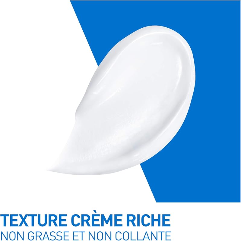 Baume Hydratant Visage & Corps, Hydratation 48H, Technologie MVE + 3 Céramides + Acide Hyaluronique, Approuvé Association Française de l'Eczéma, Sans Parfum, Peaux Sèches, 454 g