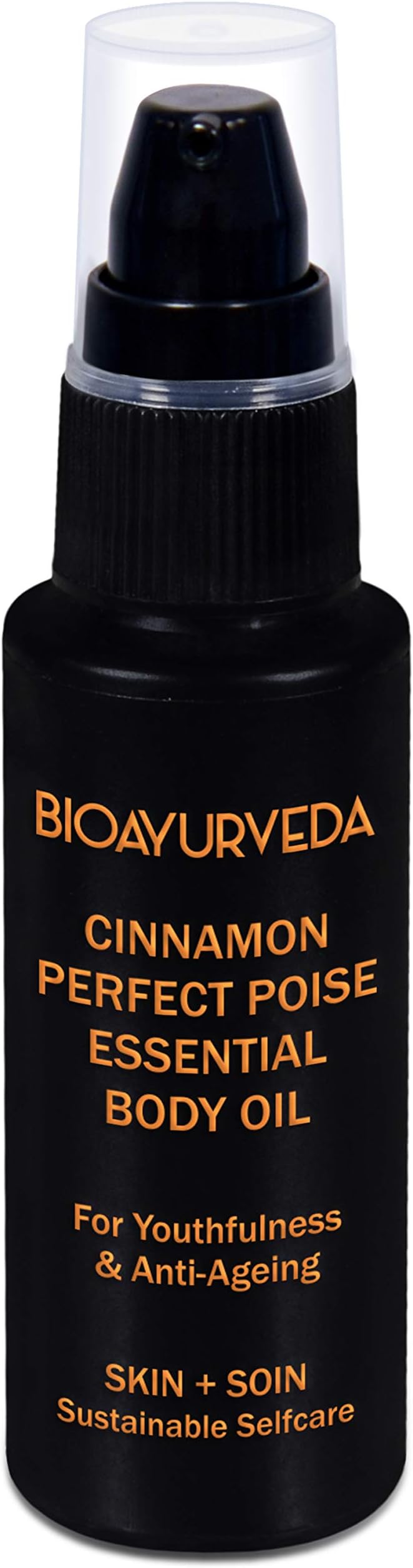 BIOAYURVEDA Cinnamon Perfect Poise Essential body Oil | Balance Skin Tone and Reduce Inflammation| Men & Women | 30 ml