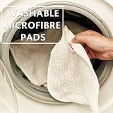 Vileda Steam Mop Refill Pads Pack of 2 Microfiber Velcro Fastening view 5