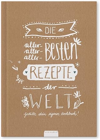 Grosses Xxl Rezeptbuch A4 Zum Selberschreiben Diy Kochbuch Fur Deine Allerbesten Rezepte 85 Blanko Seiten Und Inhaltsverzeichnis Beige Recyclingpapier Premium Hardcover Robuste Bindung 21x30 Cm Amazon De Burobedarf Schreibwaren