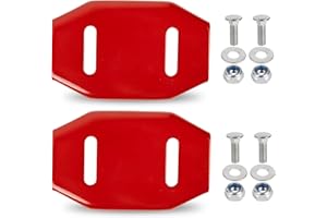 BlueStars 721011 Snow Thrower Skid Shoes - Fit for Ariens 2-Stage Snow Thrower - Replace Ariens MTD John Deere 01028600 02483859 24599 2483859 106500 245995 2483851 - Pack of 2