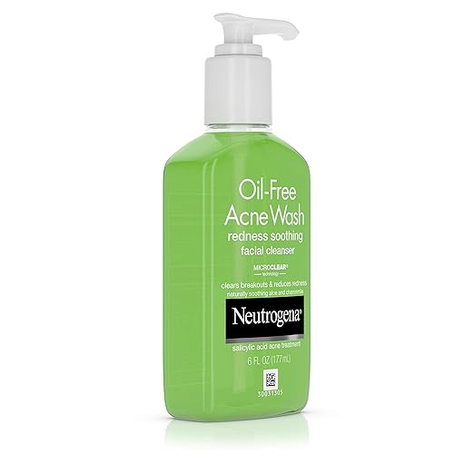 neutrogena aloe face wash
