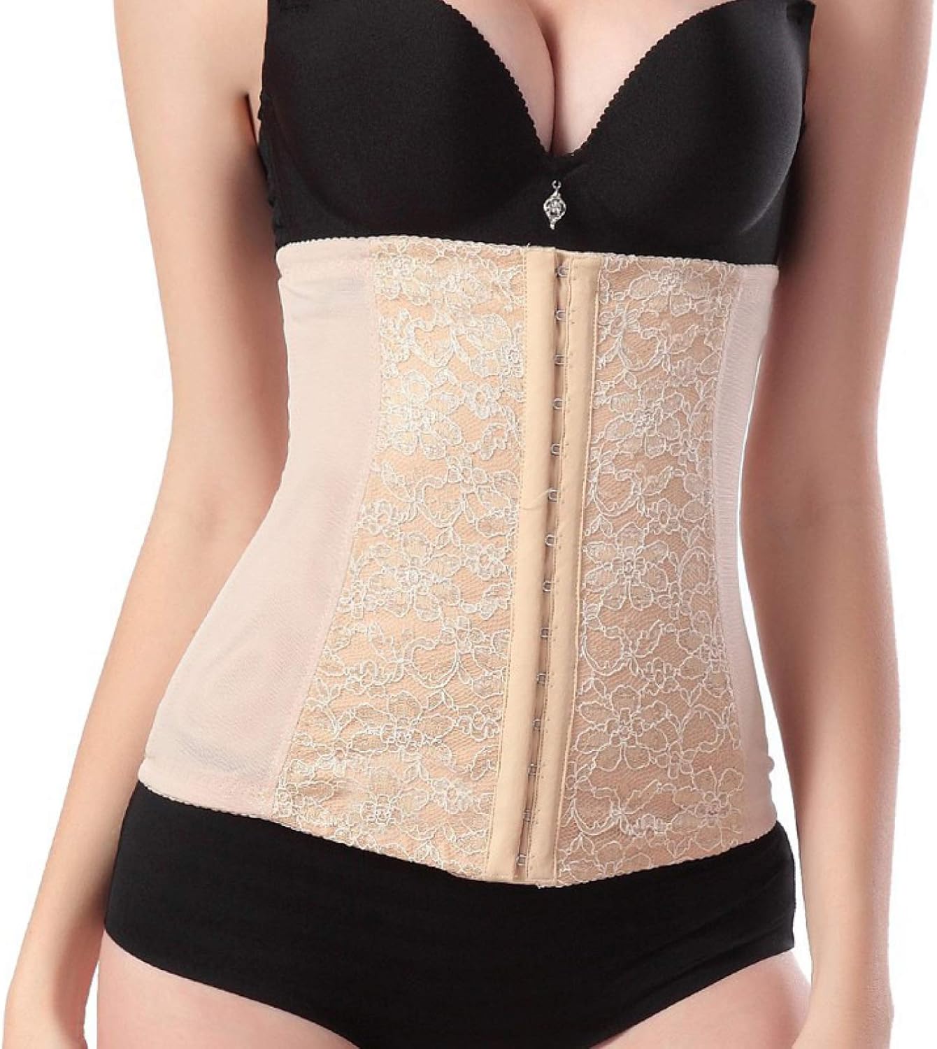 RHOMEIE Women's Waist Trainer Body Tummy Control Girdle Underbust