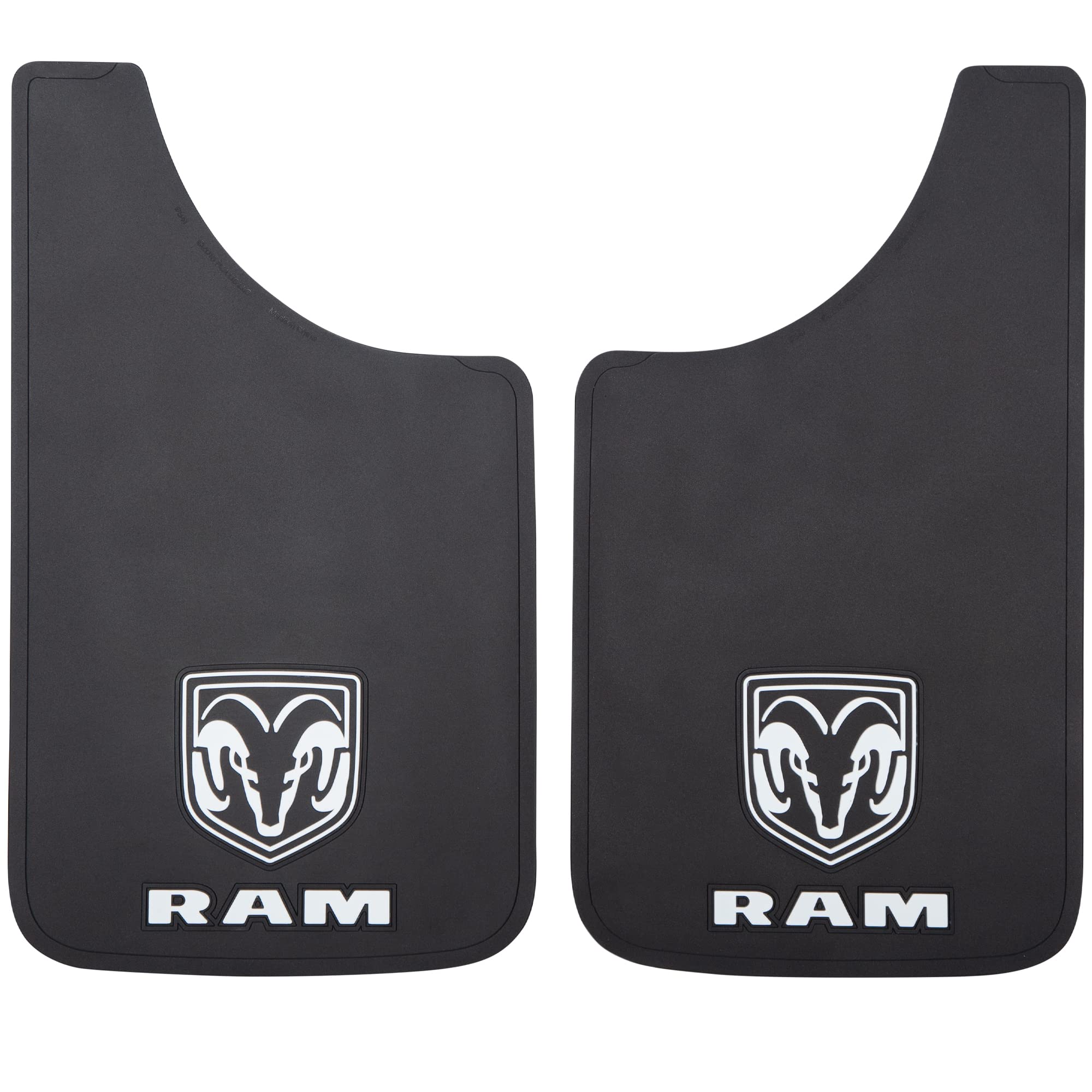 Plasticolor 000541R01 RAM Logo Easy Fit Mud Guard