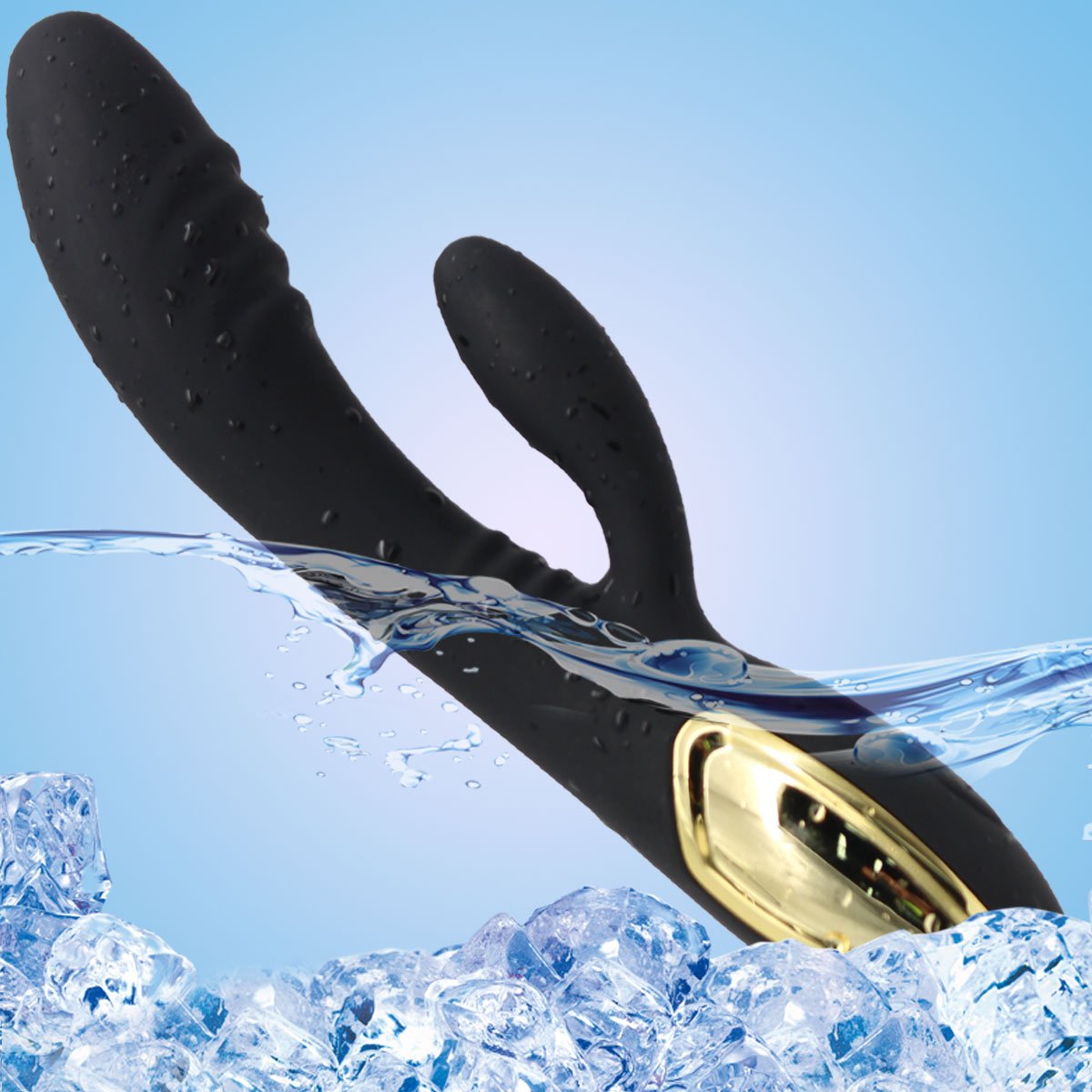 Send Friend Vibrator Gift wrap 10 Speed Computer USB Cable Rechargeable Weaterproof Mini Design for Bedroom, Patio, Garden, Gate, Yard, Parties, Wedding (Black1)