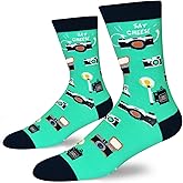 RosyClouds Photographer Gifts for Men and Women, Funny Saying Camera Photography Crew Socks Novelty Birthday Holiday Gift for Photograph Lovers