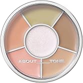 ABOUT TONE Designing Multi Palette All-In-One Palette Concealer Corrector Highlighter Contour Shading Shaping Buildable Blendable Longlasting High Adherence Full Coverage Dark Circles Blemish Redness