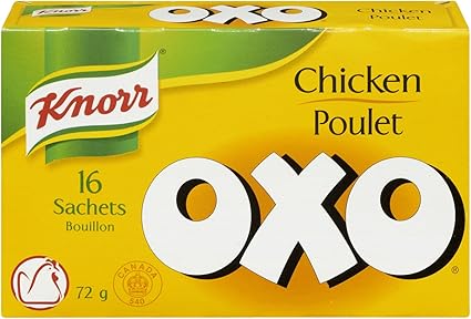 Knorr Oxo Bouillon For Rich Deep Chicken Flavour Chicken Sachets In Practical Packaging 72 G Pack Of 14 Amazon Ca Grocery